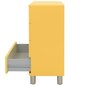 Kummut Aatrium Malibu, 86x41x92 cm, kollane hind ja info | Kummutid | hansapost.ee