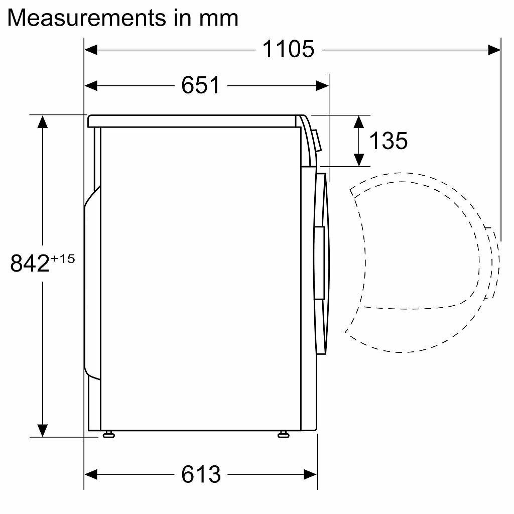 Bosch WQB245ALSN Serie 8 цена и информация | Pesukuivatid | hansapost.ee