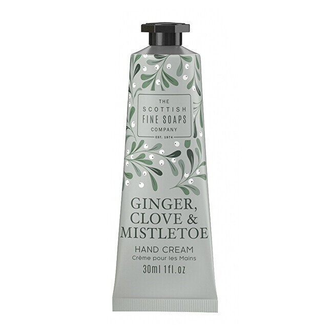 Kätekreem The Scottish Fine Soaps Ginger Clove &amp; Mistletoe, 30 ml цена и информация | Kehakreemid, kehaõlid ja losjoonid | hansapost.ee