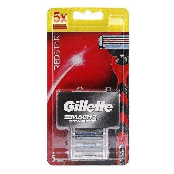 Gillette Mach3 Start asenduspead, 5 tk цена и информация | Raseerimisvahendid | hansapost.ee