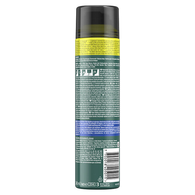 Raseerimisgeel Gillette Mach3 Extra Comfort, 240 ml цена и информация | Raseerimisvahendid | hansapost.ee