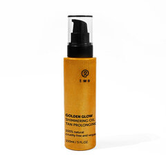 Масло для тела для загара Two Cosmetics Golden Glow body oil, 150 мл цена и информация | Кремы от загара | hansapost.ee