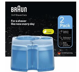 Braun CCR2 3-в-1 ShaverCare цена и информация | Аксессуары к товарам для красоты | hansapost.ee