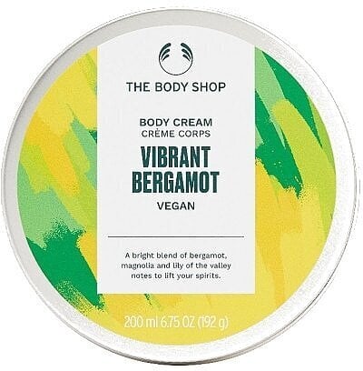 Kehakreem The Body Shop Vibrant Bergamot, 200 ml hind ja info | Kehakreemid, kehaõlid ja losjoonid | hansapost.ee