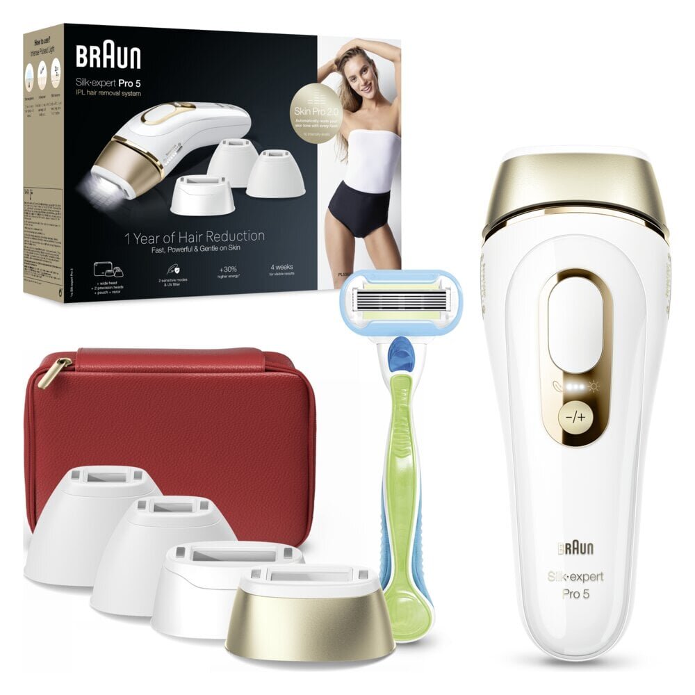 Braun PL5382 Silk-Expert Pro 5 IPL hind ja info | Raseerijad, epilaatorid ja fotoepilaatorid | hansapost.ee