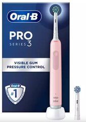 Oral-B Pro Series 3 Pink цена и информация | Электрические зубные щетки | hansapost.ee