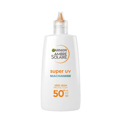 Näokreem Garnier Ambre Solaire SPF50+ Super UV, 40 ml hind ja info | Päikesekaitse ja päevitusjärgsed kreemid | hansapost.ee
