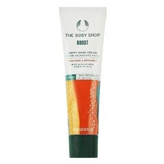 Kätekreem The Body Shop Boost Happy Hand Cream, 30 ml hind ja info | Kehakreemid, kehaõlid ja losjoonid | hansapost.ee