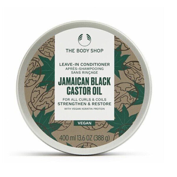 Juuksepalsam The Body Shop Jamaican Black Castor Oil, 400 ml цена и информация | Palsamid | hansapost.ee