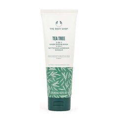 Näomask The Body Shop Tea Tree 3in1, 125 ml hind ja info | Näomaskid ja silmamaskid | hansapost.ee