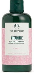 Kreemjas puhastusvahend The Body Shop Vitamin E, 250 ml hind ja info | Näopuhastusvahendid | hansapost.ee