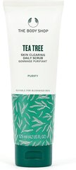 Гелевый скраб для жирной кожи The Body Shop Tea Tree, 125 мл цена и информация | Аппараты для ухода за лицом | hansapost.ee