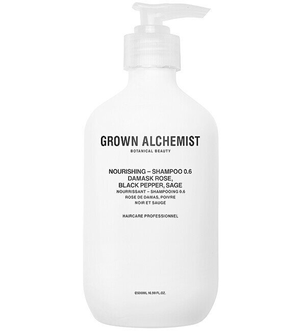 Toitev šampoon Grown Alchemist Damask Rose Nourishing, 200 ml hind ja info | Šampoonid | hansapost.ee