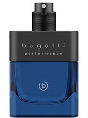 Tualettvesi Bugatti Performance Deep Blue EDT meestele, 100 ml hind ja info | Parfüümid meestele | hansapost.ee