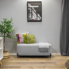 Пуф Aatrium Harry, 82x42x46 см, серый цена и информация | Кресла-мешки и пуфы | hansapost.ee