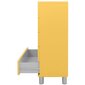 Kummut Aatrium Malibu, 86x41x111 cm, kollane hind ja info | Kummutid | hansapost.ee