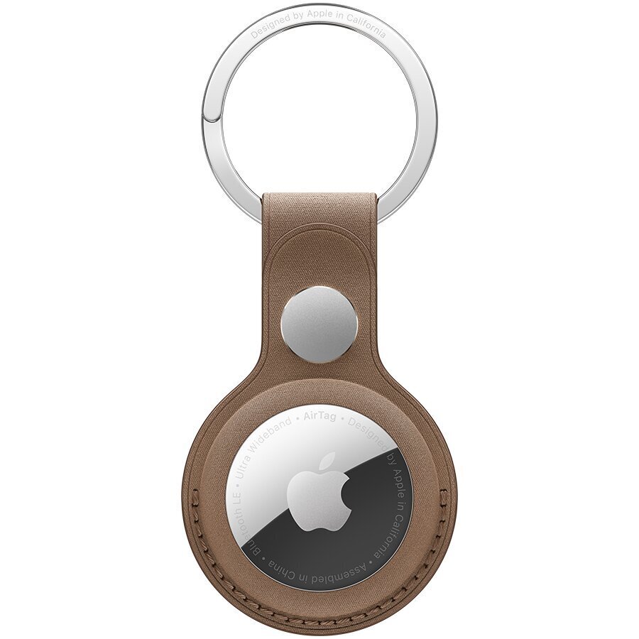 Apple AirTag FineWoven Key Ring - Taupe - MT2L3ZM/A цена и информация | Lisatarvikud mobiiltelefonidele | hansapost.ee