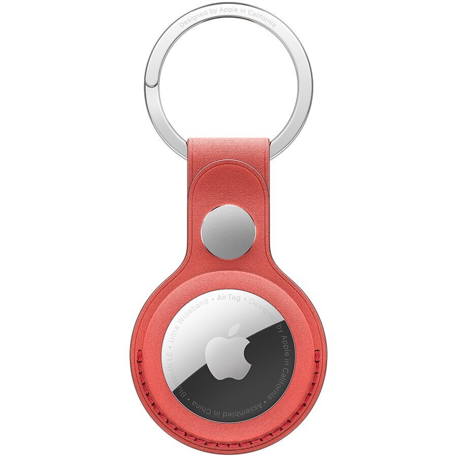 Apple AirTag FineWoven Key Ring - Coral - MT2M3ZM/A цена и информация | Lisatarvikud mobiiltelefonidele | hansapost.ee