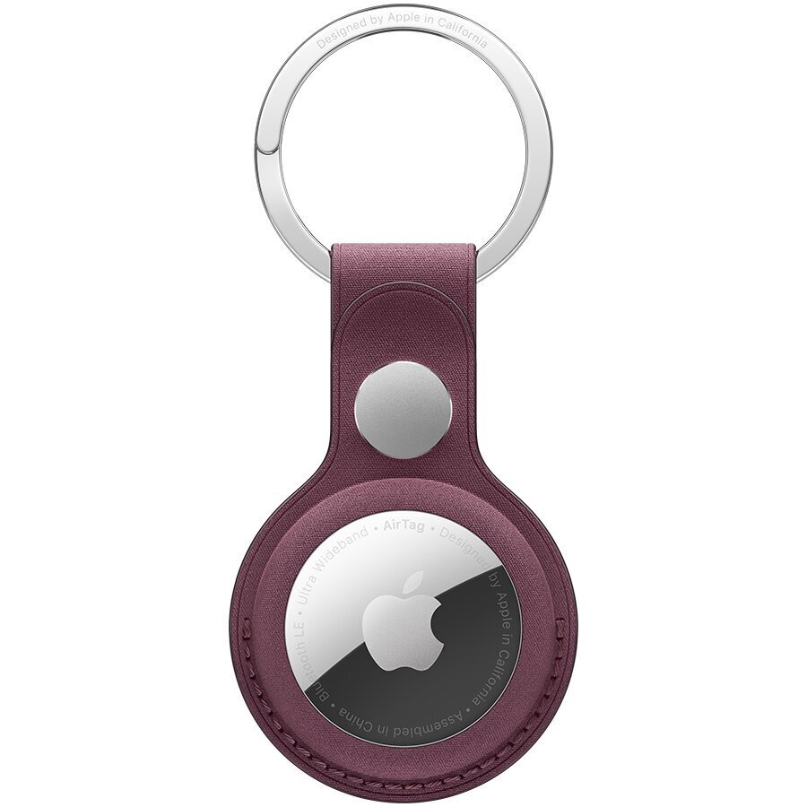 Apple AirTag FineWoven Key Ring - Mulberry - MT2J3ZM/A hind ja info | Lisatarvikud mobiiltelefonidele | hansapost.ee