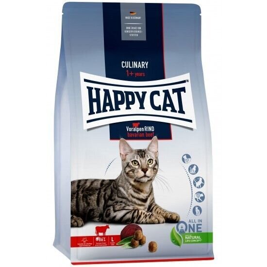 Happy Cat Culinary Voralpen Rind, 4 kg цена и информация | Kassi kuivtoit ja kassikrõbinad | hansapost.ee