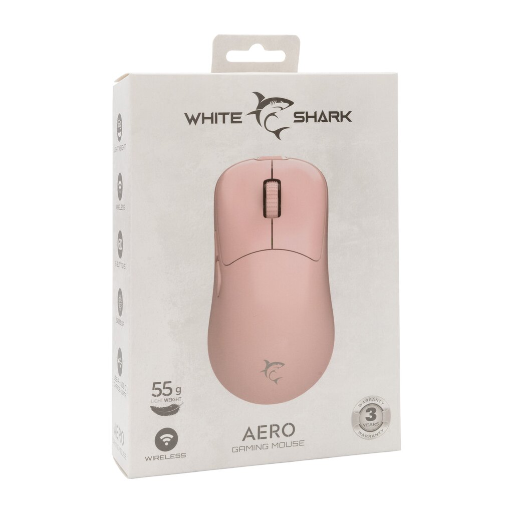 White Shark WGM-5015 Aero цена и информация | Arvutihiired | hansapost.ee