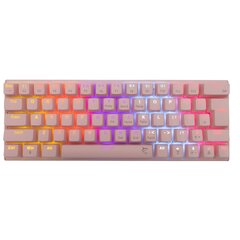 White Shark GK-002421 Wakizashi Pink US Blue Switches цена и информация | Клавиатура с игровой мышью 3GO COMBODRILEW2 USB ES | hansapost.ee