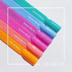Claresa стойкий гибридный гель лак для ногтей Festival Vibes 6, 5 г цена и информация | Лаки для ногтей, укрепители для ногтей | hansapost.ee