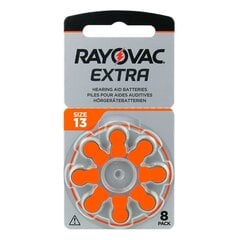 Элементы для слуховых аппаратов Rayovac Extra PR48 13, 8 шт. цена и информация | Батерейки | hansapost.ee