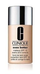 Основа для макияжа Clinique подклад Even Better Makeup SPF15, WN 56 Cashew, 30 мл цена и информация | Пудры, базы под макияж | hansapost.ee