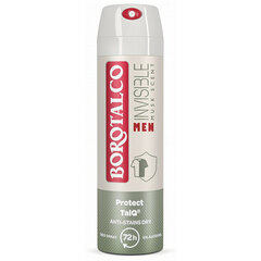 Pihustatav deodorant Borotalco Men Invisible meestele, 150 ml hind ja info | Deodorandid | hansapost.ee
