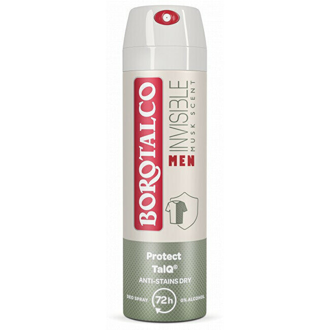 Pihustatav deodorant Borotalco Men Invisible meestele, 150 ml цена и информация | Deodorandid | hansapost.ee