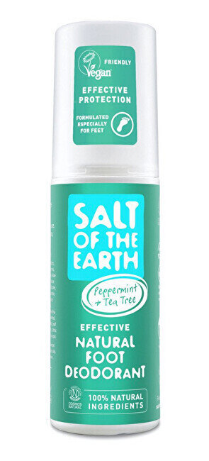 Pihustatav deodorant Salt of the Earth Foot Spray, 100 ml цена и информация | Deodorandid | hansapost.ee