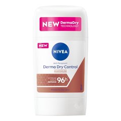 Карандашный антиперспирант Nivea Derma Dry Control, 50 мл цена и информация | Дезодоранты | hansapost.ee