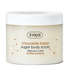 Сахарный скраб для тела Ziaja Chocolate Fusions, 300 мл цена и информация | Скрабы для тела | hansapost.ee