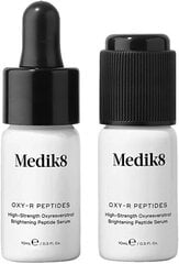 Осветляющая сыворотка для лица Medik8 Oxy-R Peptides, 2x10 мл цена и информация | Сыворотки для лица, масла | hansapost.ee