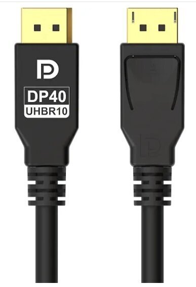Fuj:tech, DisplayPort 2.1, 2 m цена и информация | Juhtmed ja kaablid | hansapost.ee