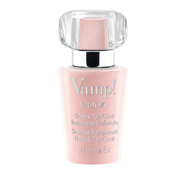 Küünte aluslakk Pupa Milano Vamp, 100 Transparent Fragrance Pink, 9 ml hind ja info | Küünelakid ja küünelakieemaldajad | hansapost.ee