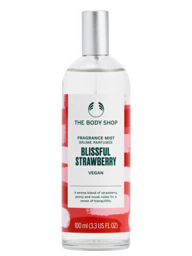 Kehaudu The Body Shop Blissful Strawberry, 100 ml цена и информация | Kehakreemid, kehaõlid ja losjoonid | hansapost.ee