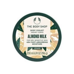 Kehajogurt The Body Shop Almond Milk, 200 ml hind ja info | Kehakreemid, kehaõlid ja losjoonid | hansapost.ee