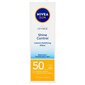 Päikesekreem näole Nivea Uv Shine Control Face, 50 ml цена и информация | Päikesekaitse ja päevitusjärgsed kreemid | hansapost.ee