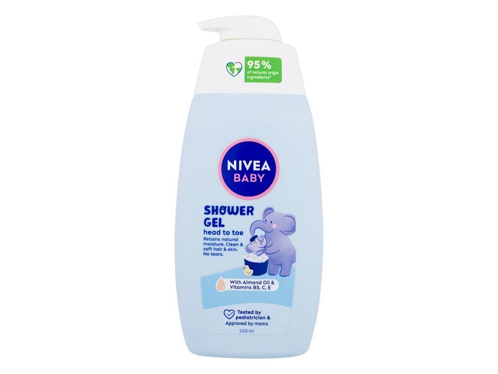 Dušigeel lastele Nivea 55409, 500 ml цена и информация | Laste ja ema kosmeetika | hansapost.ee