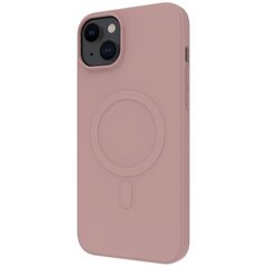 Apple iPhone 15 Plus MagSafe Soft Touch Cover By Muvit Chalk Pink hind ja info | Telefonide kaitsekaaned ja -ümbrised | hansapost.ee