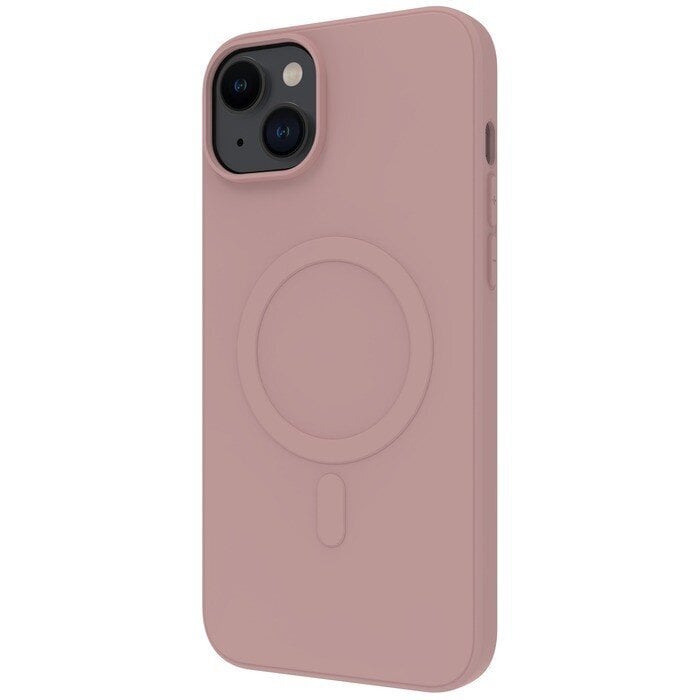 Apple iPhone 15 Plus MagSafe Soft Touch Cover By Muvit Chalk Pink цена и информация | Telefonide kaitsekaaned ja -ümbrised | hansapost.ee