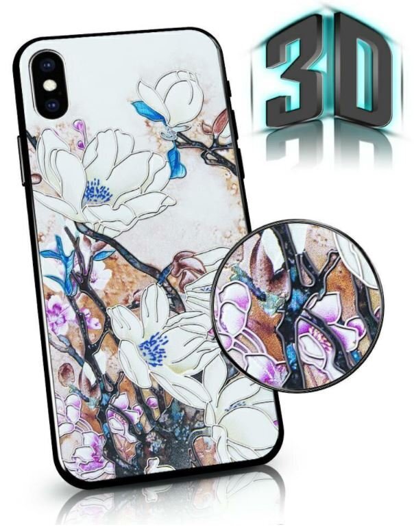 Mocco Flowers Back Case 3D for Samsung Galaxy A13 5G hind ja info | Telefonide kaitsekaaned ja -ümbrised | hansapost.ee