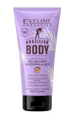 Isetoonev geel-palsam Eveline Cosmetics Brazilian Body, 150ml hind ja info | Isepruunistavad kreemid | hansapost.ee
