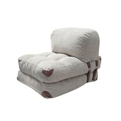 Tugitool-voodi Fold Teddy, hall цена и информация | Кресла | hansapost.ee