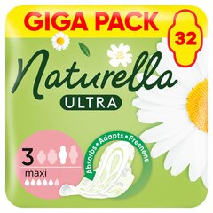 Hügieenisidemed Naturella Ultra Maxi, 32 tk hind ja info | Tampoonid, hügieenisidemed ja menstruaalanumad | hansapost.ee