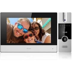 Video sisetelefon Hilook HD-VIS-04 7" LCD TFT ekraan 1024x600px WiFi must, hõbedane цена и информация | Домофоны | hansapost.ee