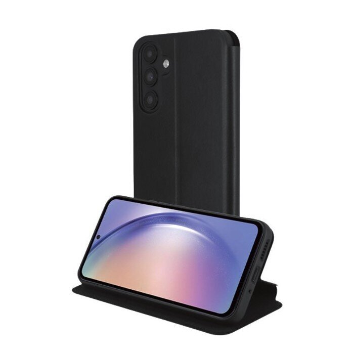 Samsung Galaxy A54 5G Folio Case By My Way Black hind ja info | Telefonide kaitsekaaned ja -ümbrised | hansapost.ee