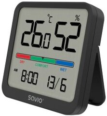 Digitālais termometrs Savio Temperature and Humidity Sensor цена и информация | Метеорологические станции, термометры | hansapost.ee